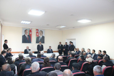 Goranboyda növbəti səyyar qəbul Səmədabad kəndində keçirildi