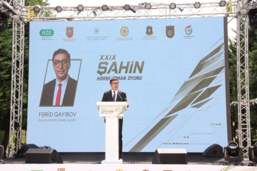 Goranboyda XXIX “Şahin” Hərbi-İdman oyununun final mərhələsi təntənəli şəkildə keçirildi