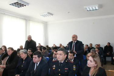 Qarqucaq kəndində səyyar qəbul keçirildi
