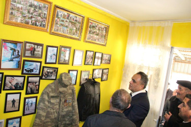 Fəxralı kəndində şəhid ailələri ilə görüş keçirildi