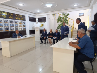 Goranboy rayon İcra Hakimiyyətində vətəndaşların növbəti qəbulu keçirildi