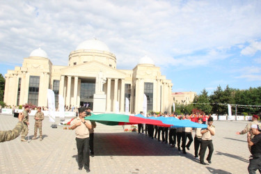 Goranboyda XXIX “Şahin” Hərbi-İdman oyununun final mərhələsi təntənəli şəkildə keçirildi