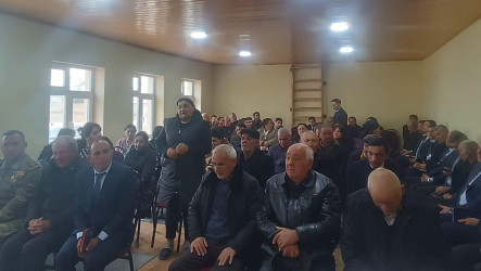 Balakürd kəndində səyyar qəbul keçirildi