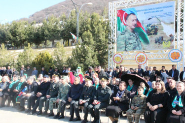 Goranboyda hərbi hissədə bayram tədbiri keçirildi