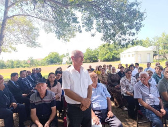 Goranboyda növbəti səyyar qəbul Şəfəq kəndində keçirildi