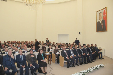 Goranboyda Ümummilli Lider Heydər Əliyevin 103-cü ildönümü ilə bağlı "Vətənə, xalqa həsr edilən ömür" mövzusunda konfrans keçirildi