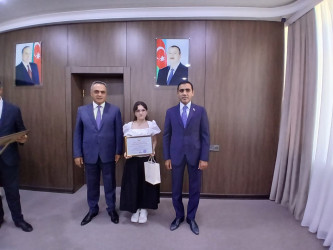 Goranboyda yüksək balnan ali məktəblərə qəbul olan məzunlarla görüş keçirildi