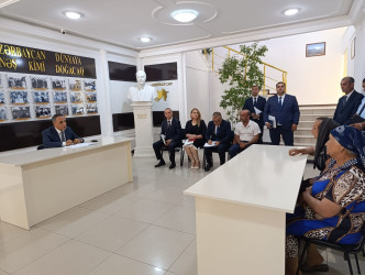 Goranboy rayon İcra Hakimiyyətində vətəndaşların növbəti qəbulu keçirildi
