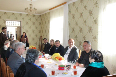 Bağçakürd kəndində şəhidi ailəsi ziyarət olundu