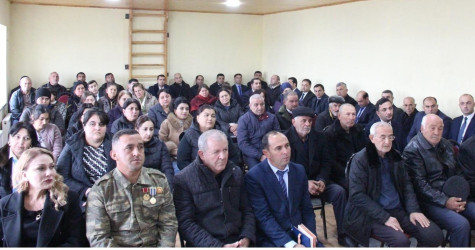 Balakürd kəndində səyyar qəbul keçirildi