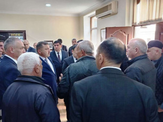 Goranboy rayon İcra Hakimiyyətində vətəndaşların müraciətləri dinlənildi