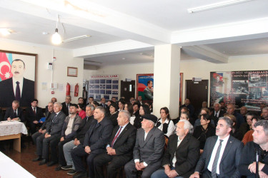 Goranboyda növbəti səyyar qəbul Məşədiqaralar kəndində keçirildi