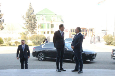 Gənclər və İdman naziri Goranboyda vətəndaşları qəbul etdi
