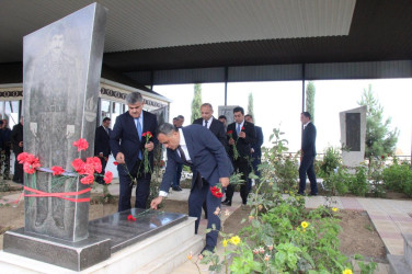 “27 sentyabr-Anım Günü”nün beşinci ildönümü ilə bağlı Səfikürd Şəhidlər Xiyabanında şəhidlərimizin məzarları ziyarət olundu