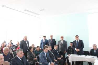 Nərimanlı kəndində səyyar qəbul keçirildi