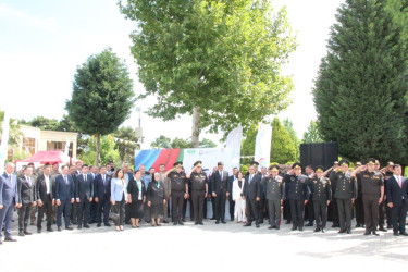 Goranboyda XXIX “Şahin” Hərbi-İdman oyununun final mərhələsi təntənəli şəkildə keçirildi