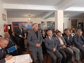 Goranboyda növbəti səyyar qəbul Məşədiqaralar kəndində keçirildi