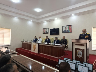 Goranboyda  “2 İyul - Azərbaycan Polisi Günü” münasibəti ilə tədbir keçirildi