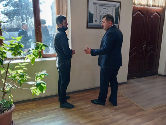 Goranboy rayon İcra Hakimiyyətində vətəndaşların müraciətləri dinlənildi