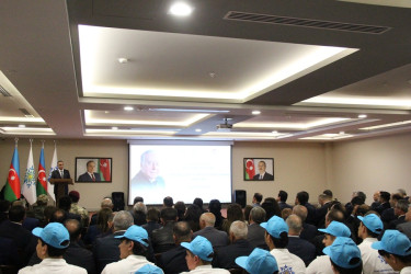 Goranboyda Ümummilli lider Heydər Əliyevin anadan olmasının 103 illiynə həsr olunmuş "Heydər Əliyev siyasəti kontekstində gənclər" adlı gənclər düşərgəsi təşkil edildi