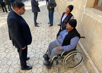 Goranboy rayon İcra Hakimiyyətində vətəndaşların müraciətləri dinlənildi