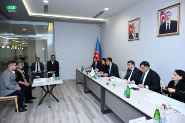 Gənclər və İdman naziri Goranboyda vətəndaşları qəbul etdi