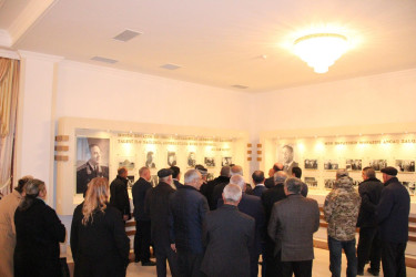 Goranboyda Ümummilli Lider Heydər Əliyevin anım günü ilə bağlı, Heydər Əliyev Mərkəzinə ekskursiya təşkil edildi