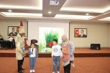 Novruz və Ramazan bayramları münasibətilə şəhid övladları ilə bayram tədbiri keçirildi