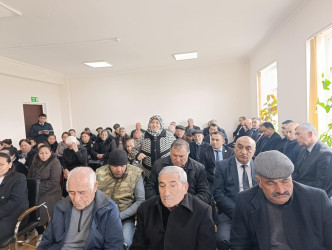 Tap Qaraqoyunluda səyyar qəbul keçirildi