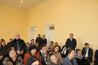 Borsunlu kəndində səyyar qəbul keçirildi