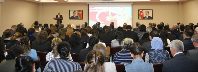 Goranboyda  “Azadlığın Nidası-Suverenlik Günü” adlı tədbir keçirildi