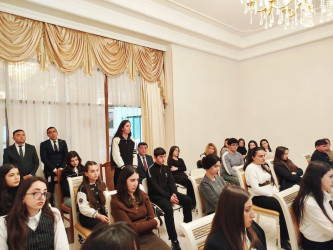 "Goranboy 2026-Gənclər Paytaxtı" ümumrayon tədbirləri çərçivəsində, Heydər Əliyev Mərkəzində bir qrup fəal gənclərlə görüş keçirildi