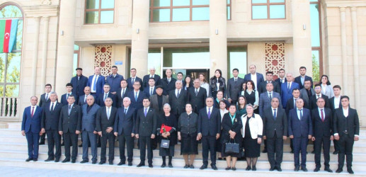 Goranboyda Yeni Azərbaycan Partiyasının təsis edilməsinin 33-cü ildönümünə həsr olunmuş tədbir