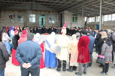 Goranboyda “su çərşənbəsi” qeyd edildi