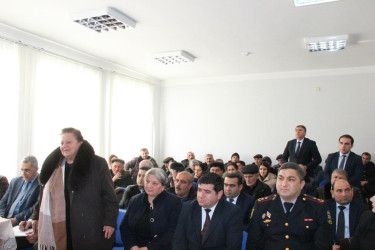 Qarqucaq kəndində səyyar qəbul keçirildi