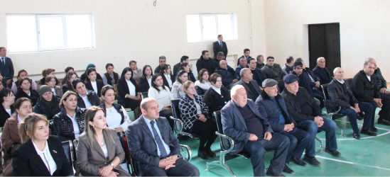 Quşçular kəndində səyyar qəbul keçirildi