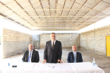 Goranboy rayonunda növbəti səyyar qəbul Qarapirimli kəndində keçirildi