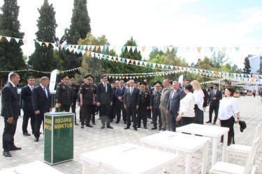 Goranboyda XXIX “Şahin” Hərbi-İdman oyununun final mərhələsi təntənəli şəkildə keçirildi