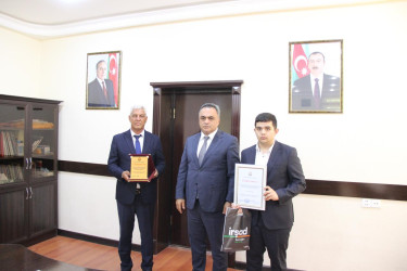 Yüksək nəticə göstərmiş, müxtəlif müsabiqələrdə fərqlənən şagirdlərlə görüş