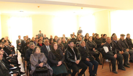 Goran qəsəbəsində səyyar qəbul keçirildi