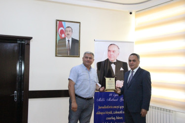 Goranboyda Milli Mətbuat Günü qeyd edildi