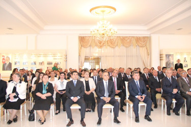 Goranboyda 15 İyun – Milli Qurtuluş Gününə həsr olunmuş “Milli Qurtuluşdan Zəfərə gedən yol” adlı konfrans keçirildi