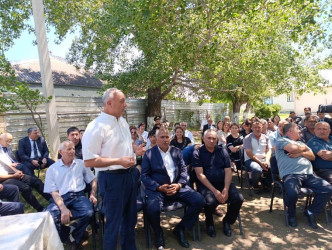Goranboyda növbəti səyyar qəbul Abbasqulular kəndində keçirildi