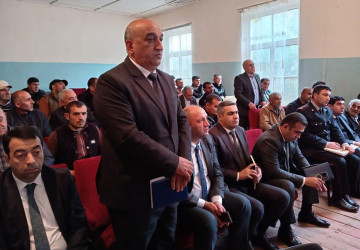Goranboyda növbəti səyyar qəbul Qaradağlıda keçirildi