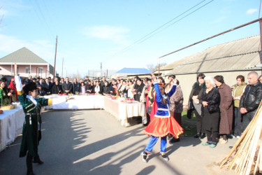 Goranboyda şəhid ailələri ilə birgə od çərşənbəsi qeyd edildi