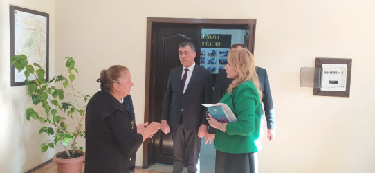 Goranboy rayon İcra Hakimiyyətində vətəndaşların müraciətləri dinlənildi