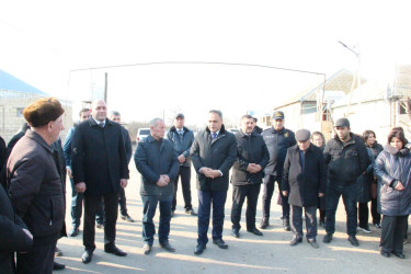 Fəxralı kəndində sakinlərin su təminatının yaxşılaşdırılması sahəsində əsaslı işlər görülüb