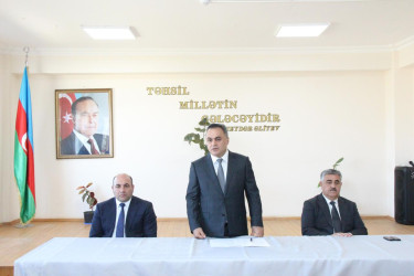 Tap Qaraqoyunlu kəndində keçirildi səyyar qəbul keçirildi