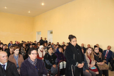 Borsunlu kəndində səyyar qəbul keçirildi