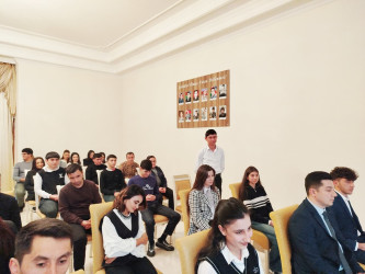 "Goranboy 2026-Gənclər Paytaxtı" ümumrayon tədbirləri çərçivəsində, Heydər Əliyev Mərkəzində bir qrup fəal gənclərlə görüş keçirildi